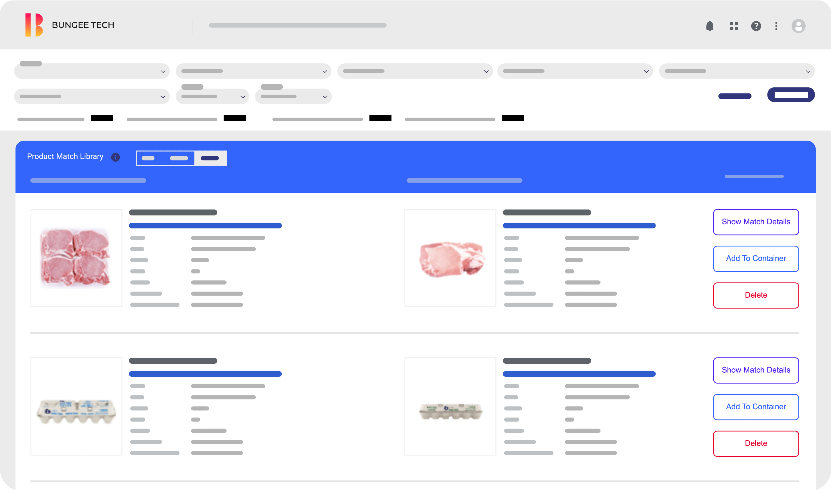 product matching, retail product linking, product match library